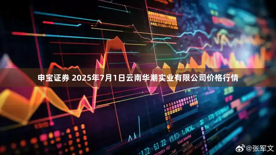 申宝证券 2025年7月1日云南华潮实业有限公司价格行情