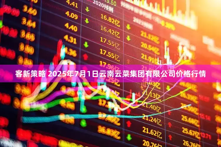 客新策略 2025年7月1日云南云菜集团有限公司价格行情
